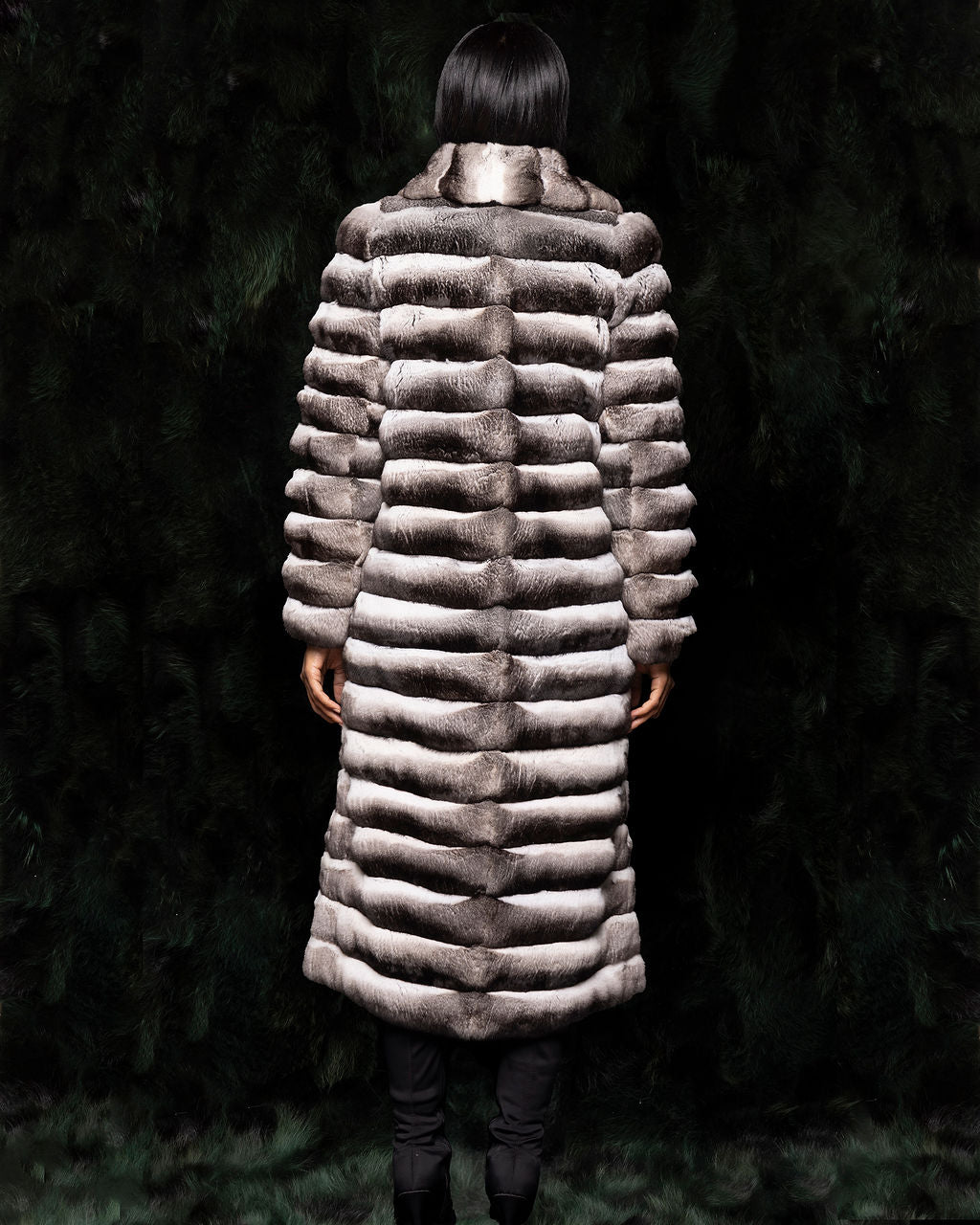 Long Chinchilla Coat